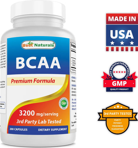Best Naturals - BCAA 3200Mg 200 Count