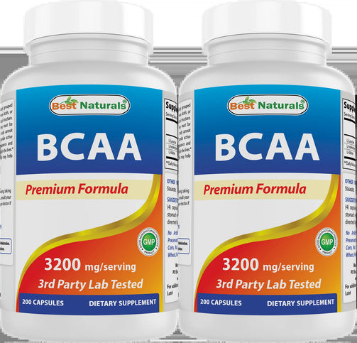 Best Naturals - BCAA 3200Mg 200 Count