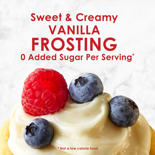 Keto Friendly Vanilla Flavored Frosting - 11 Oz