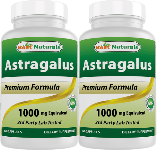 Best Naturals - Astragalus 1000 Mg 120 Capsules