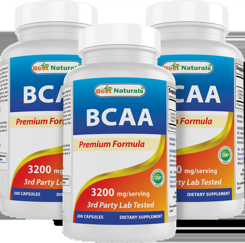 Best Naturals - BCAA 3200Mg 200 Count