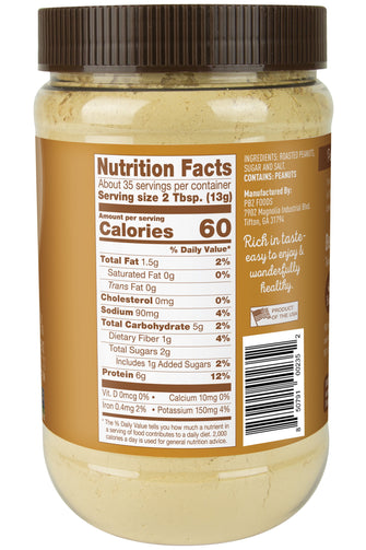 Powdered Peanut Butter, 16 Oz