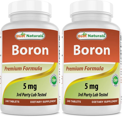 Best Naturals - Boron 5 Mg 240 Tablets