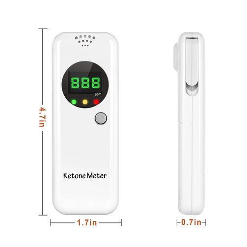 Ketone Breathalyzer Meter