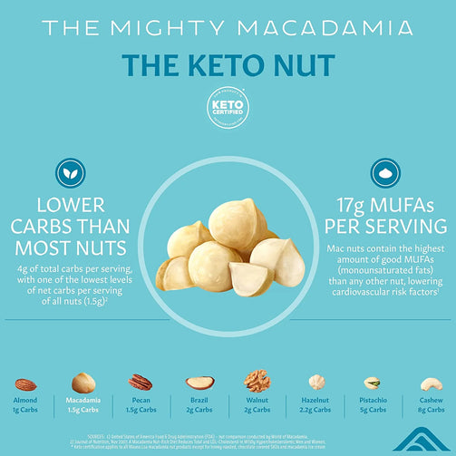 Maui Onion & Garlic Macadamias 4 Oz. Bag
