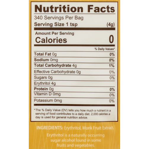 Keto Monk Fruit Sweetener