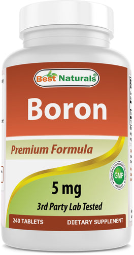 Best Naturals - Boron 5 Mg 240 Tablets