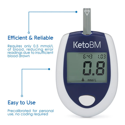 Ketosis Blood Meter Monitoring System for Ketogenic Diet and Ketone Testing Kit