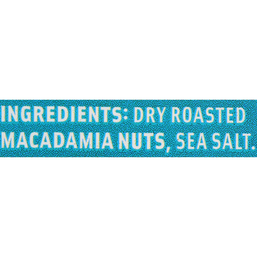 Hawaiian Sea Salt Macadamias 4 Oz. Bag