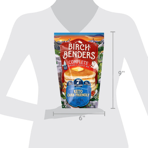 Keto Carb Friendly Pancake & Waffle Mix, 10 Oz