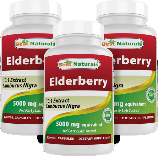 Elderberry Sambucus Nigra 5000Mg