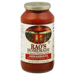 A keto friendly jar of Rao's homemade arrabbiata Fra Diavolo sauce, hot. 24oz.
