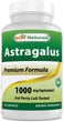 Bottle of the dietary supplement Astragalus, a premium herbal supplement that supports a healthy immune system, liver, and vascular system